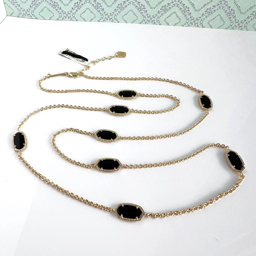 Kendra Scott Onyx Gemstone Necklace